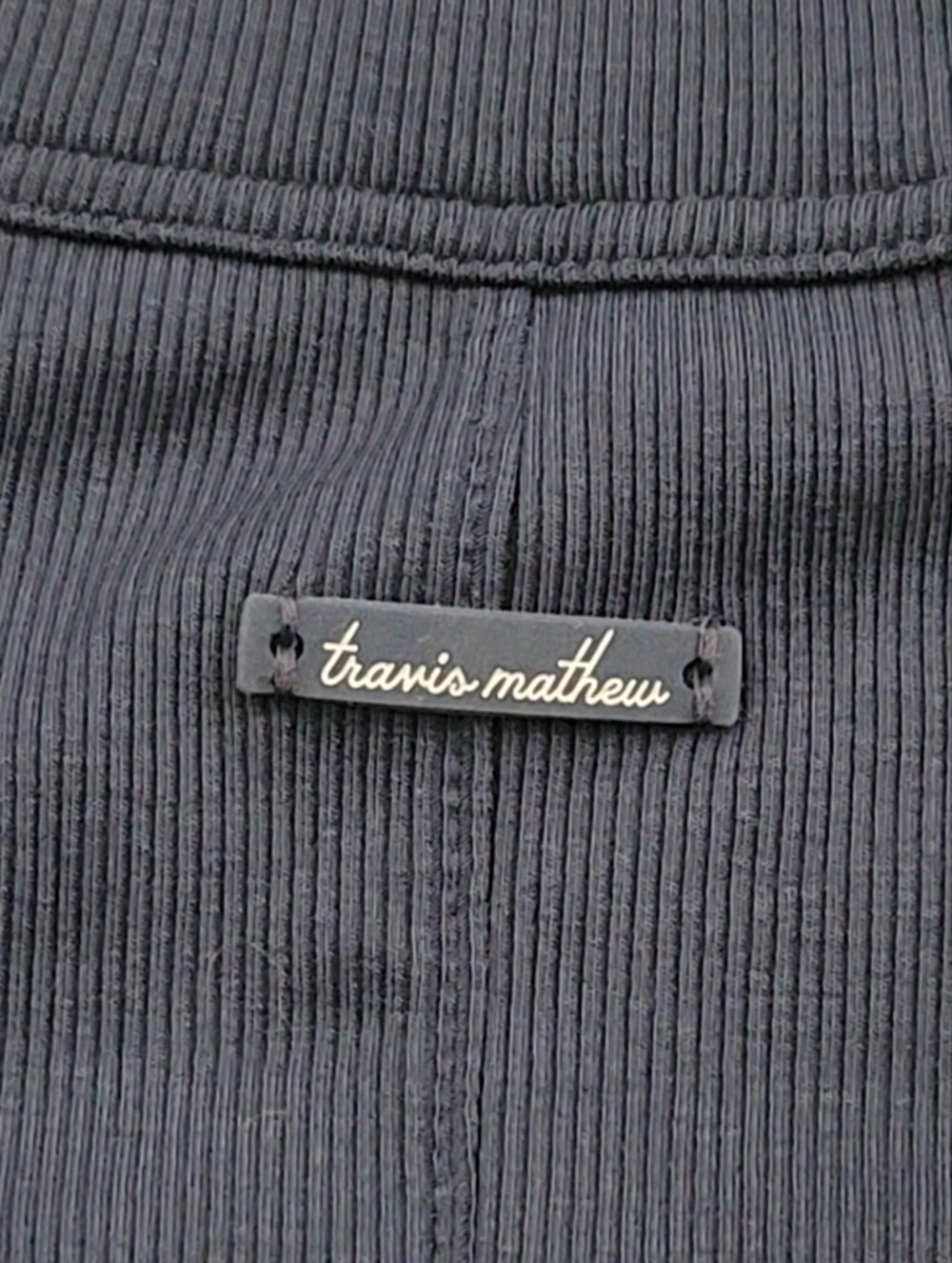 Travis Mathew Weekend In Napa Rib Dress - Navy - Picture 6 of 7